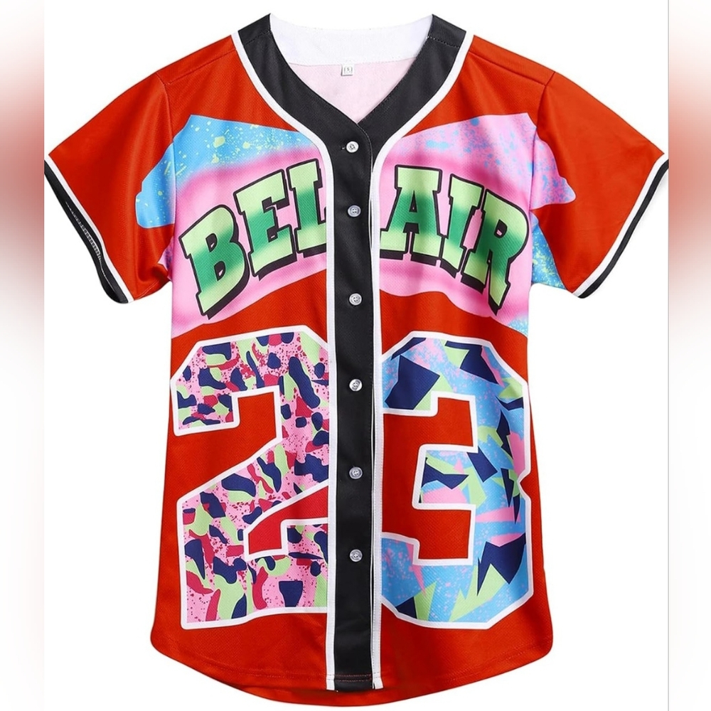 Colorful Baseball Jersey